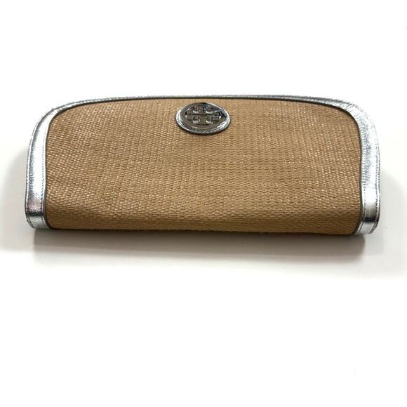 Tory Burch Woven Logo Crossbody Clutch and Wallet - Picture 6 of 16